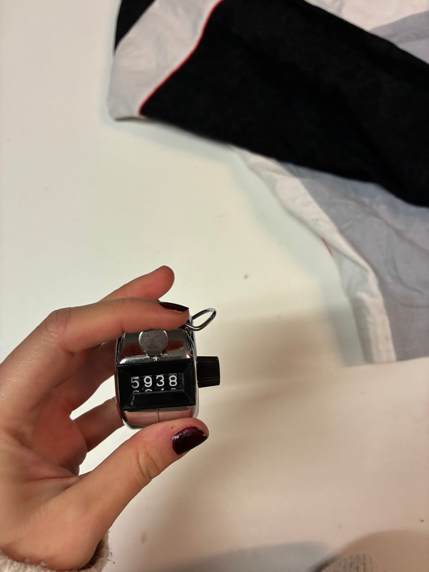 Vintage Reebok Trainingsjacke Stoff wie Samt S 5938