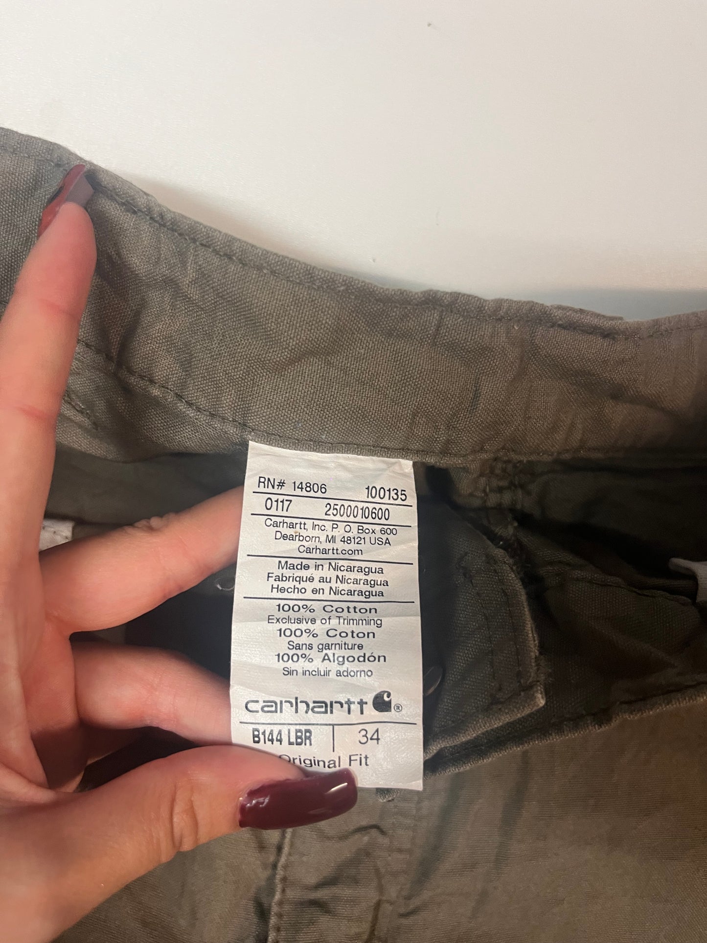 Vintage Carhartt Shorts 34 3821