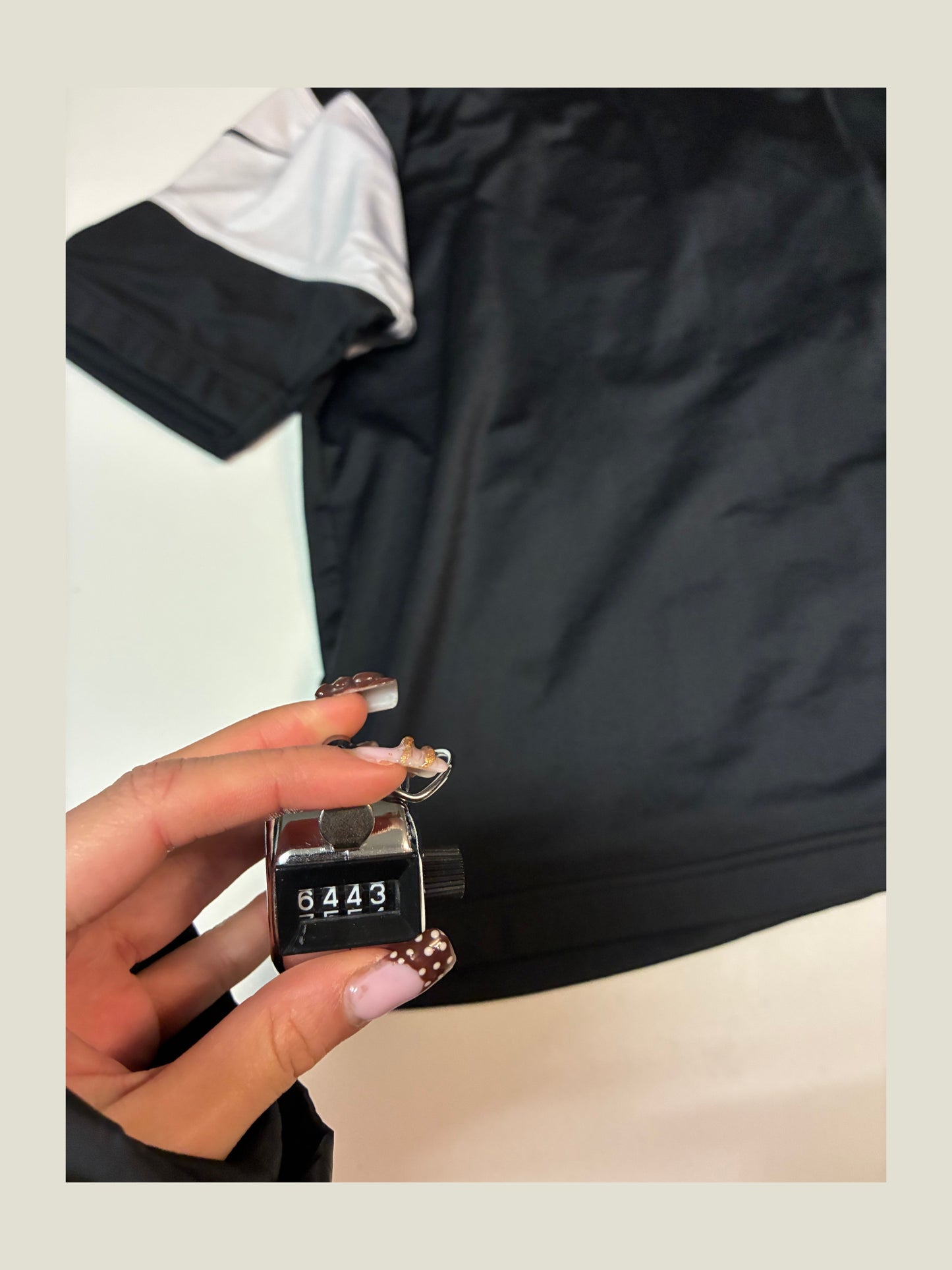 Vintage Nike Trainingsjacke kurze Ärmel L 6443