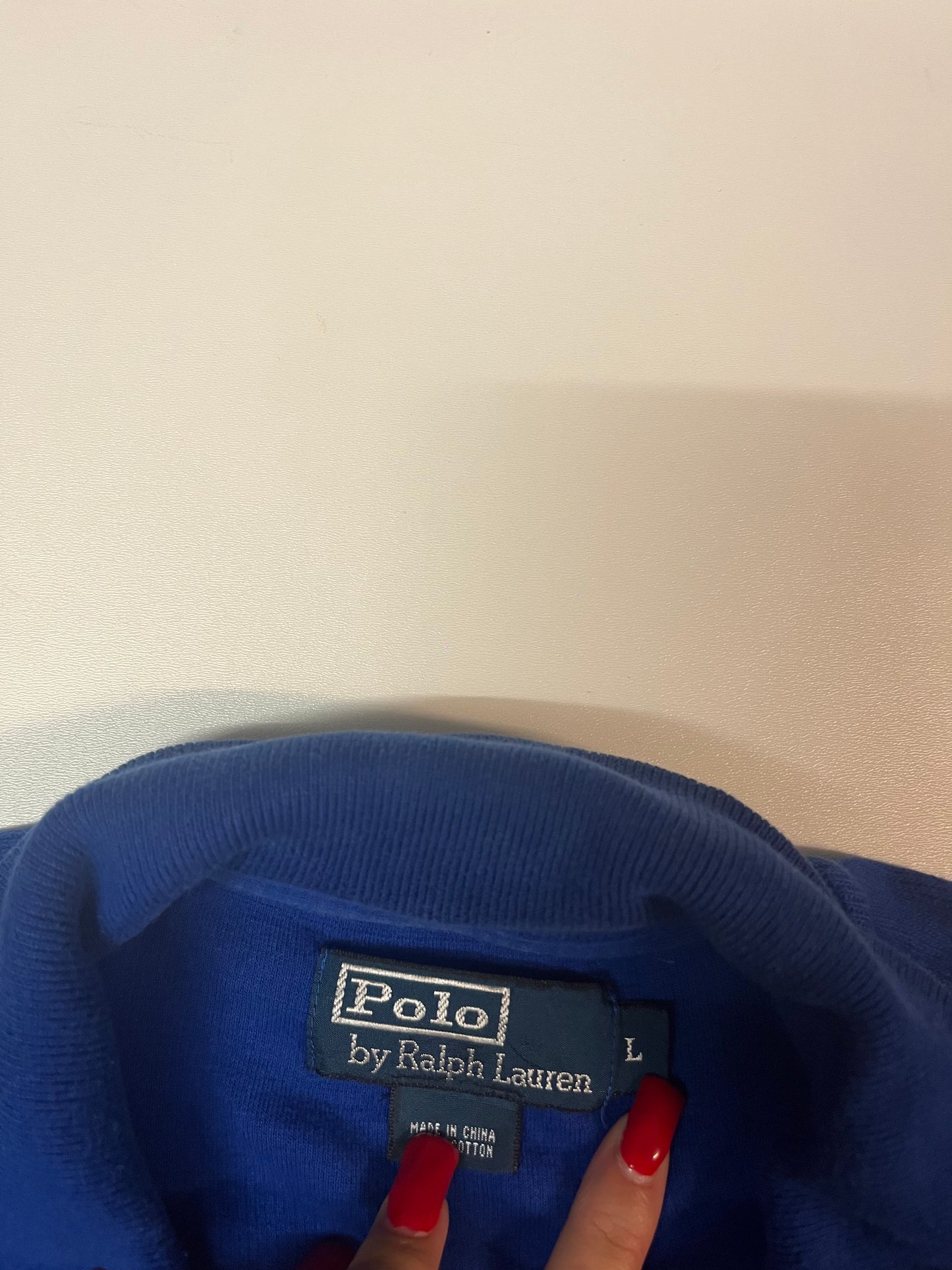 Vintage Polo Ralph Lauren L Fleece Jacke 4417