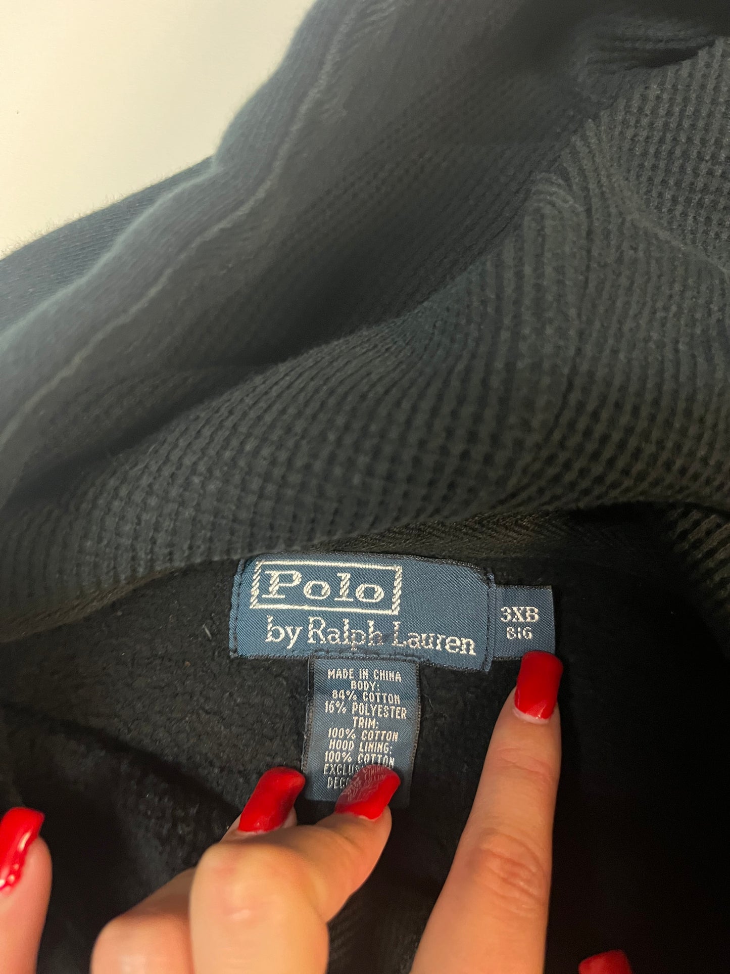 Vintage Polo Ralph Lauren Hoodie XL 4287