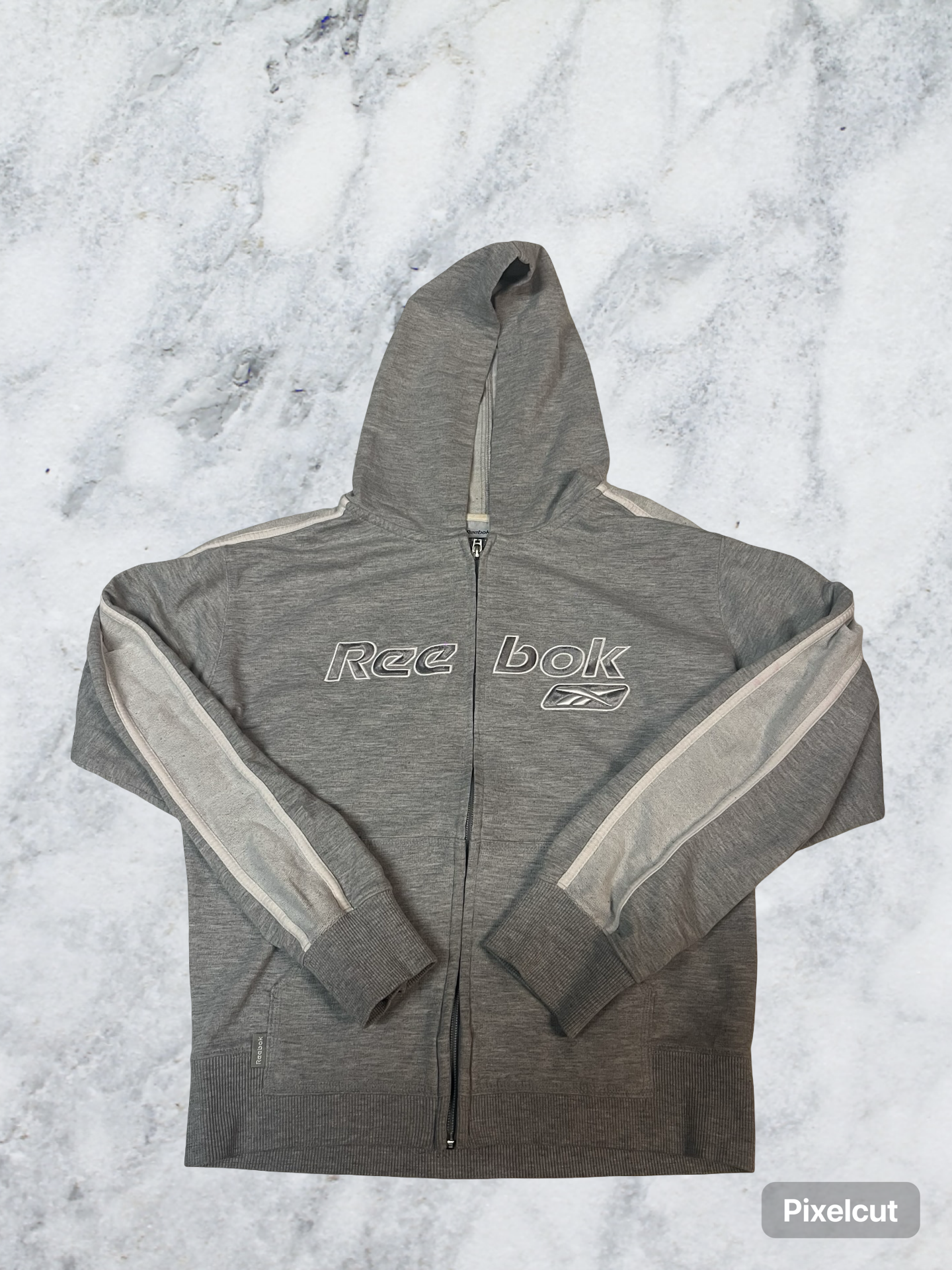 Vintage Reebok Hoodie XS gesticktes Logo 5729