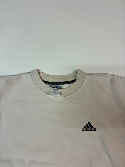 Vintage Adidas Sweatshirt S fit M beige 6006