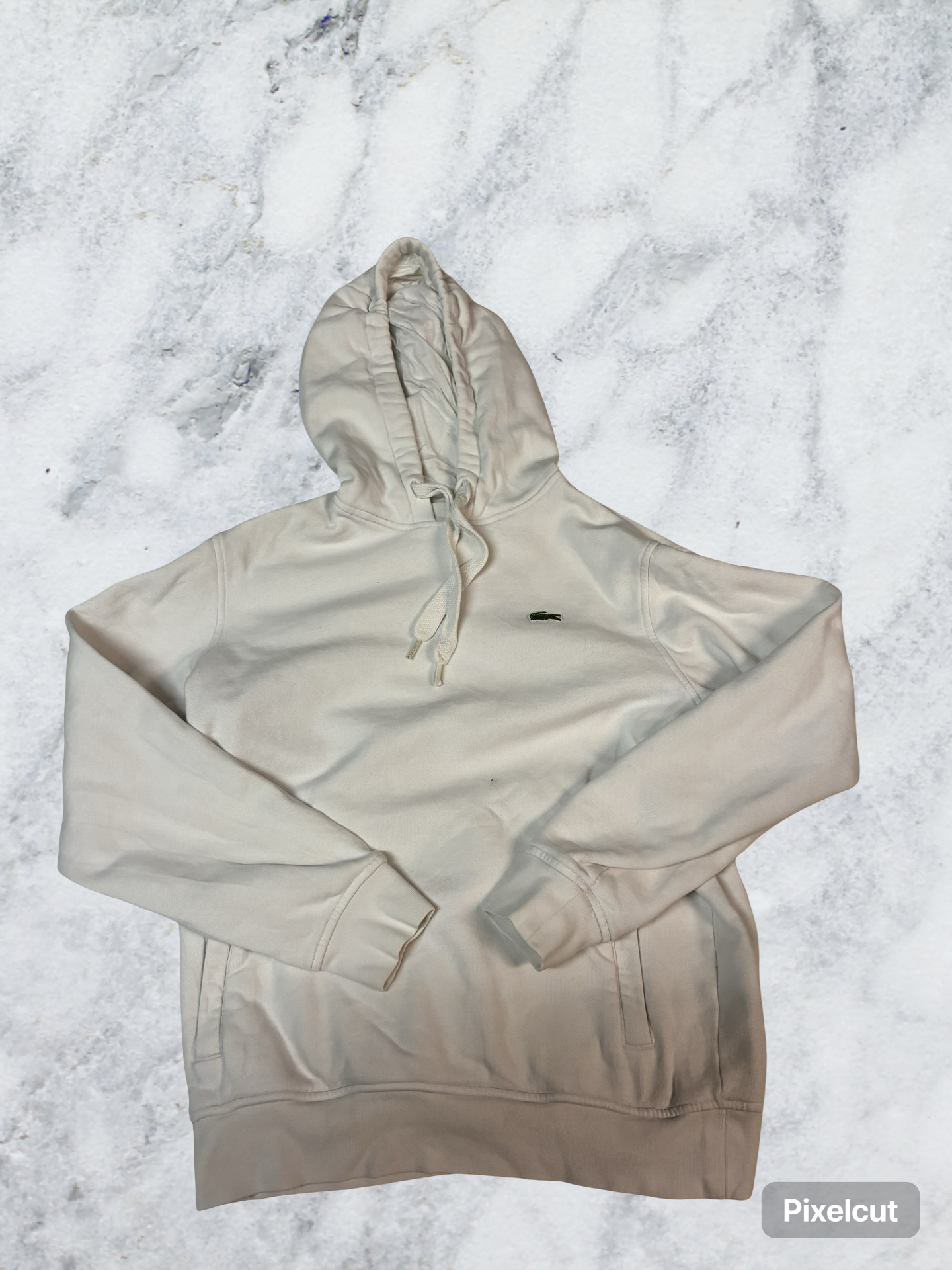 Vintage Lacoste Hoodie S fit XS 5994