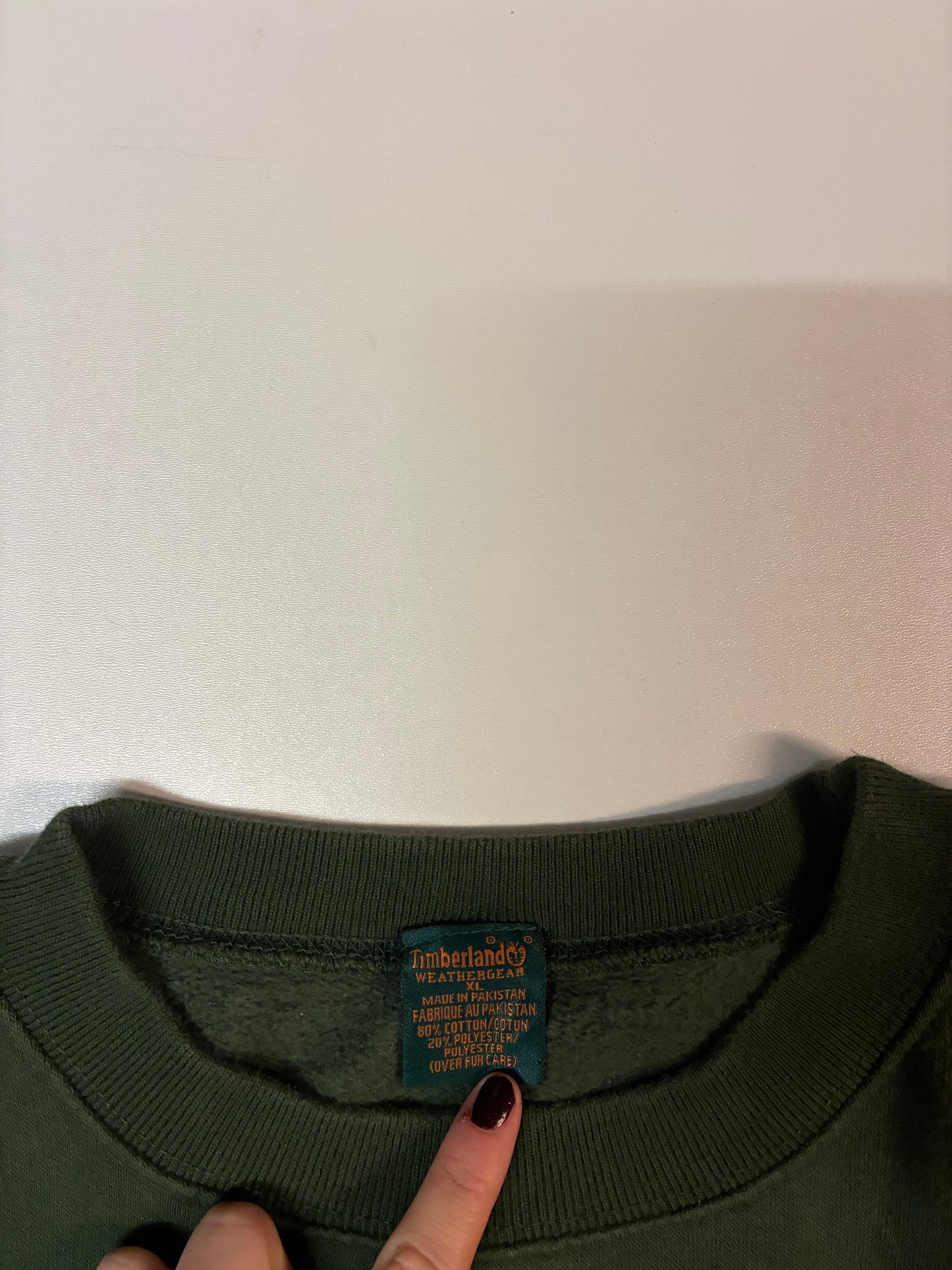 Vintage Timberland Sweatshirt XL fit M 5998