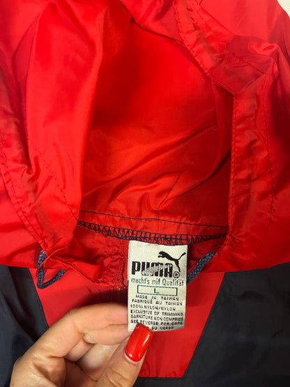 Vintage Puma Regenjacke L 4376