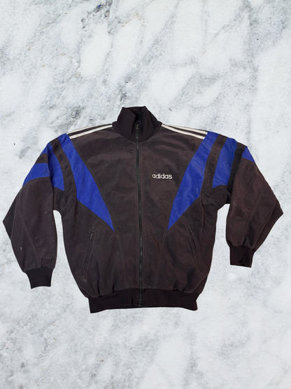 Adidas Vintage Trackjacket Stoff aus Samt M 5830