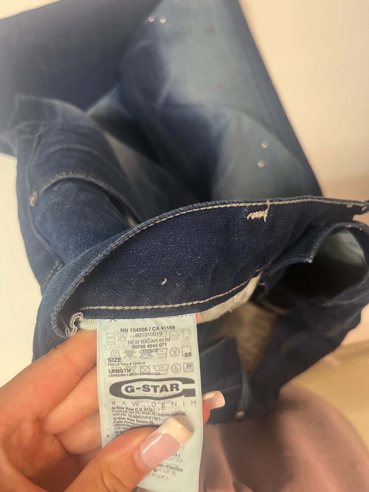 Vintage G-Star Jeans 33/32 M 3952