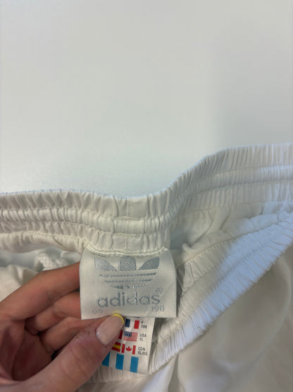 Adidas Vintage Trackpants Xl Reißverschluss linke Hosentasche klemmt 7351