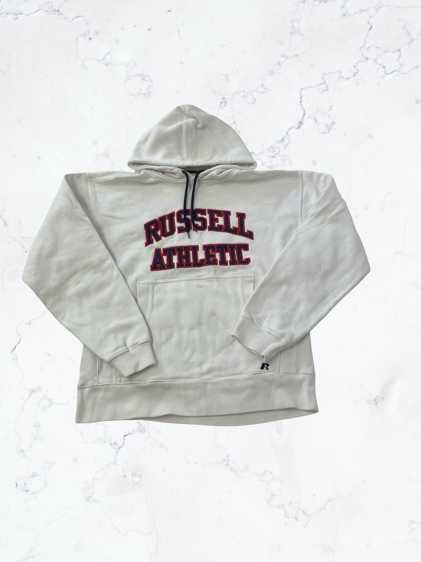 Russell Athletic Vintage Hoodie gestickt XXL 6604