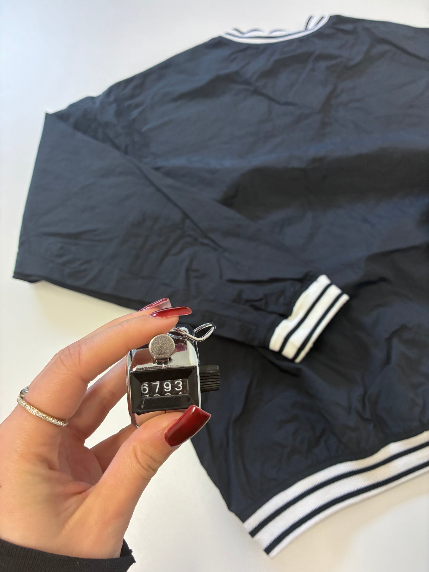 Vintage Nike Sweatshirt Regenjackenstoff M 6893