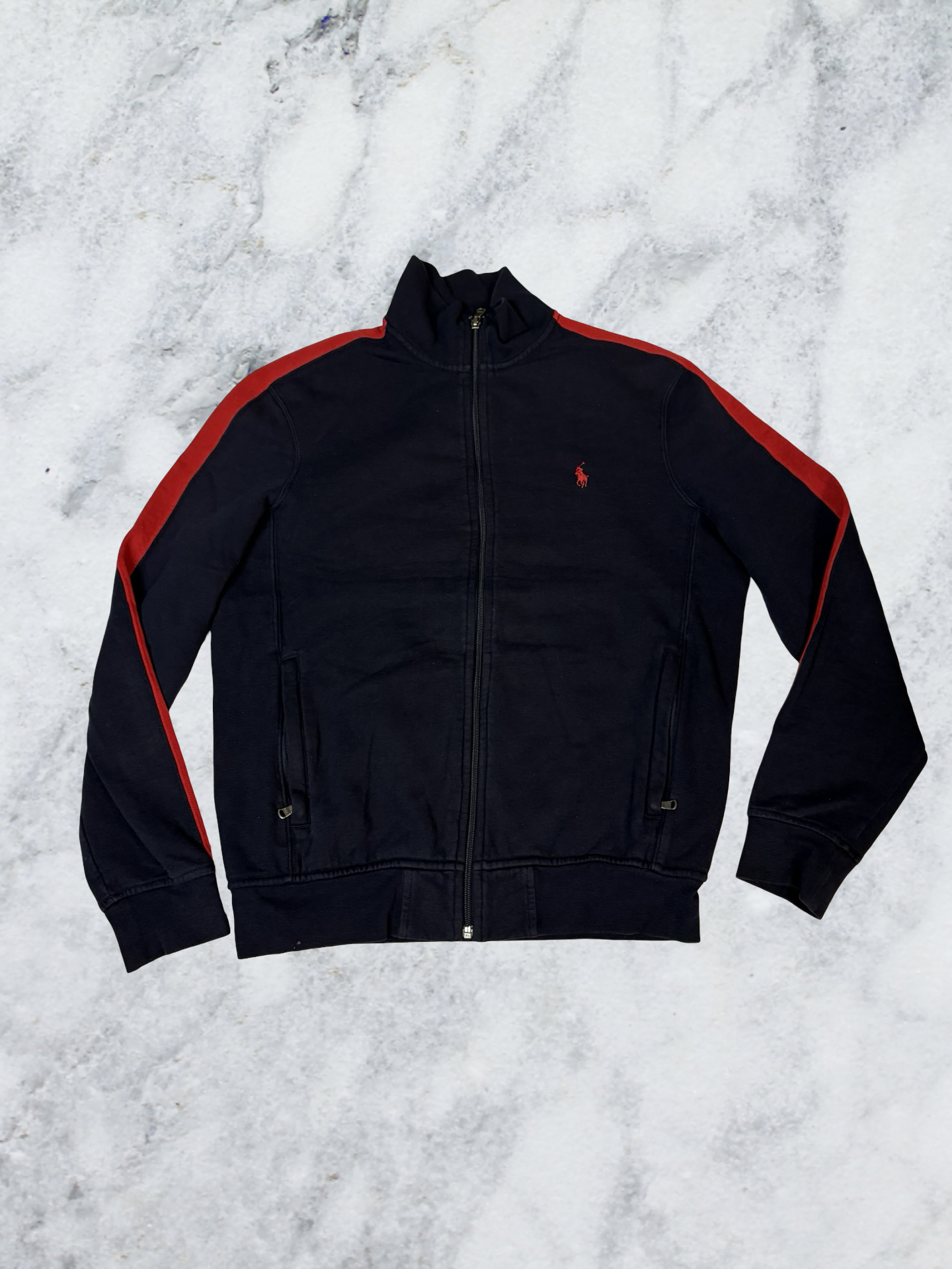 Polo Ralph Lauren Vintage Zipper Navy M 6325