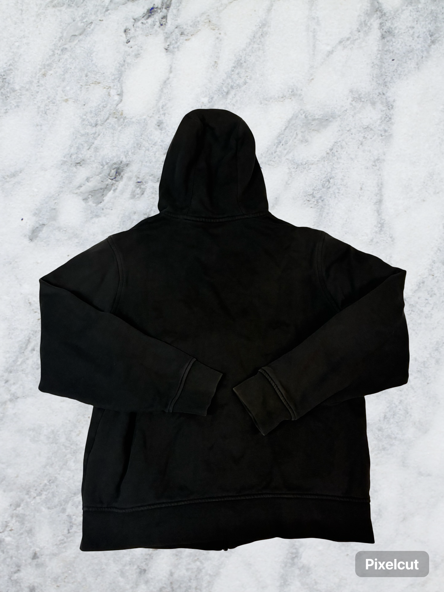 Vintage Lacoste Hoodie M fit S schwarz 6092