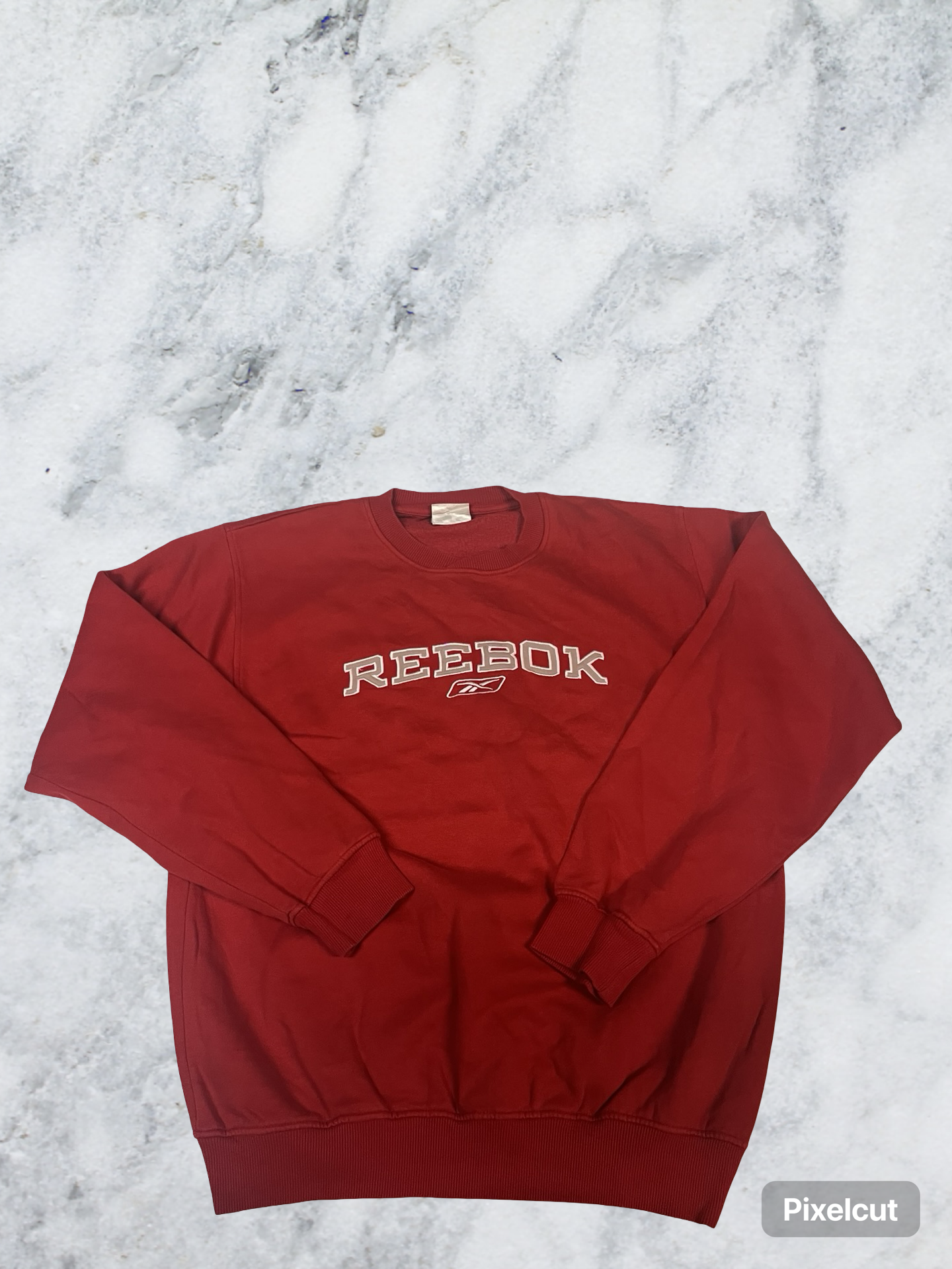 Vintage Reebok Sweatshirt S fit M bestickt 5736