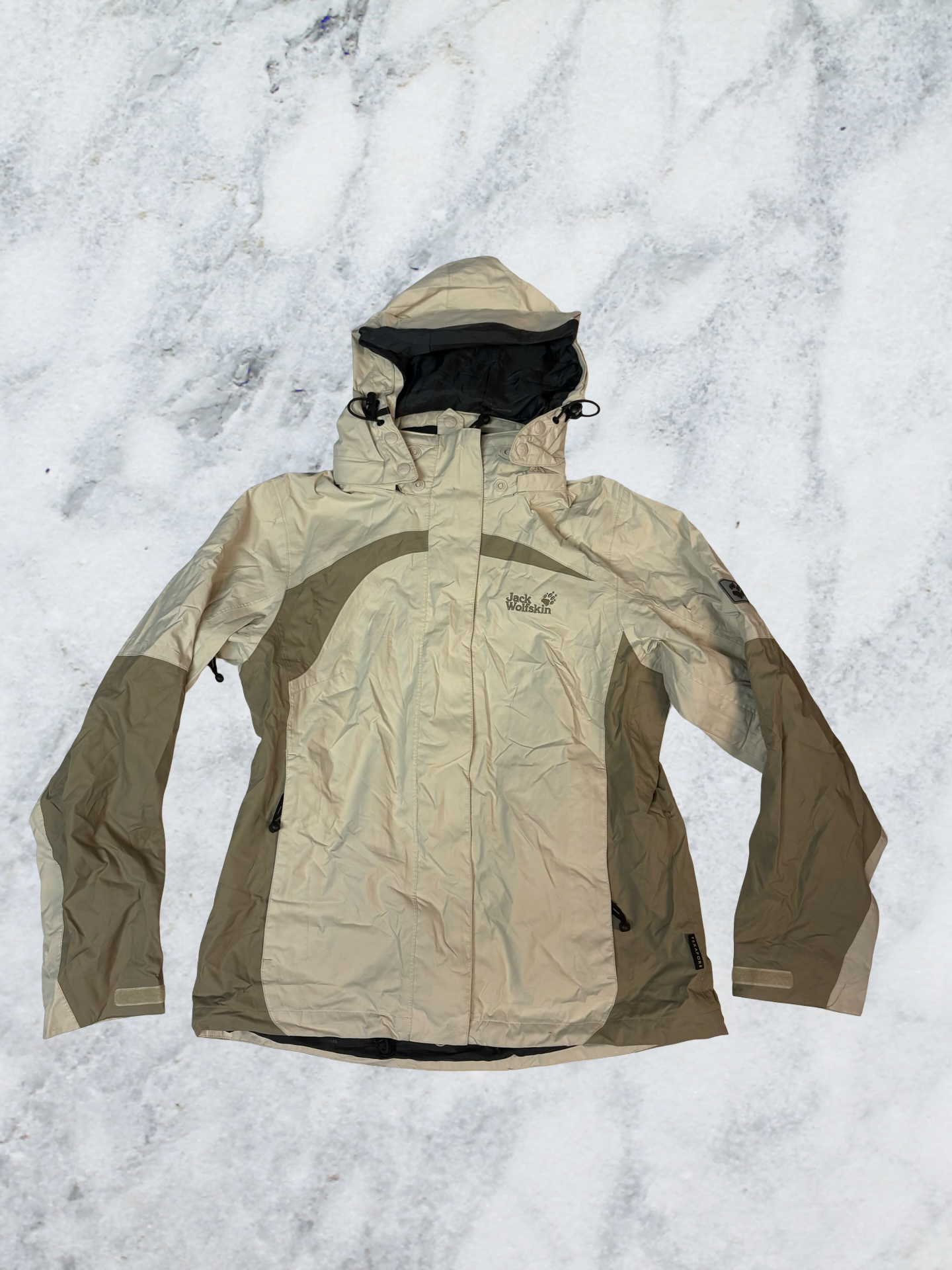 Jack Wolfskin Vintage 2 in 1 taugliche Jacke Damen S 5874