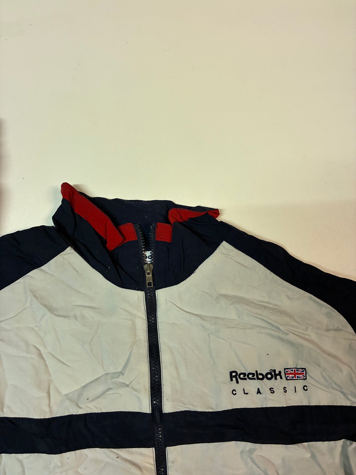 Vintage Reebok Trainingsjacke XL fit M 5923