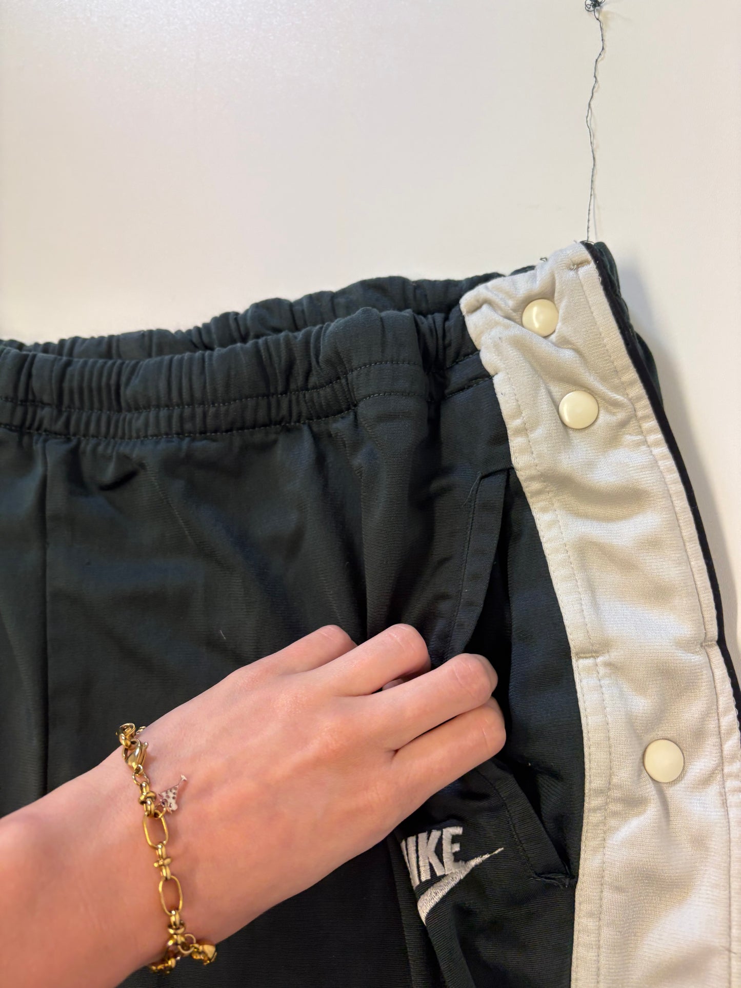 Nike Vintage Trackpants grün xl baggy 7341