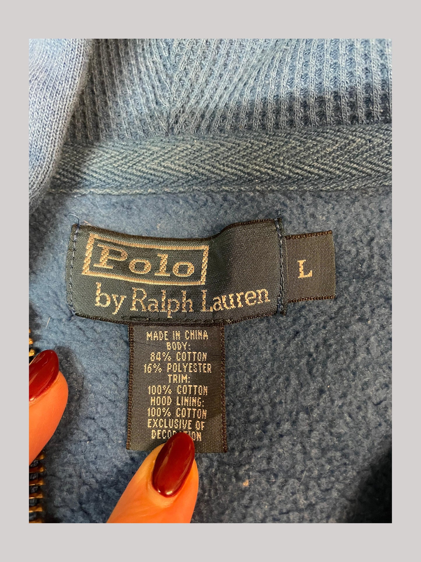 Ralph Lauren Vintage Trackjacket L 4633