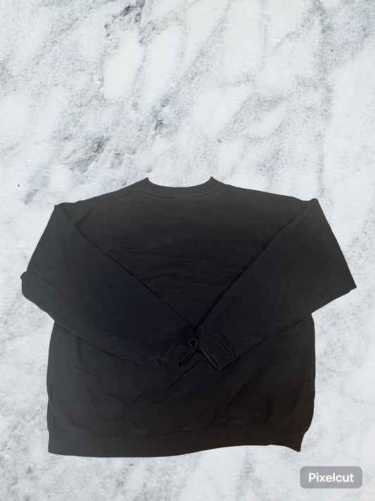 Vintage Reebok Sweatshirt XL fit M navy bestickt 5733