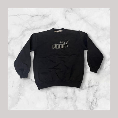 Puma Vintage Pullover Navy S 4575