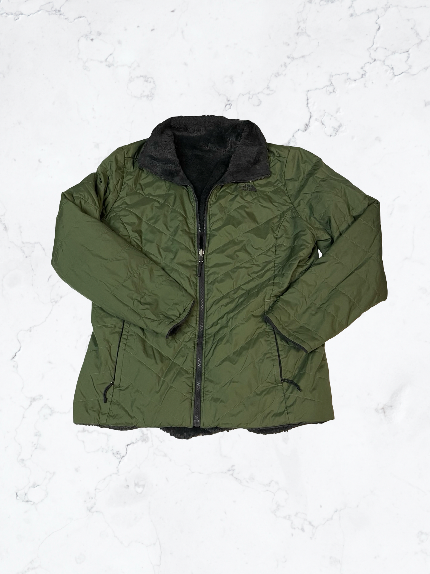 The North Face Vintage Damen 2 in 1 Wendejacke XL 6534