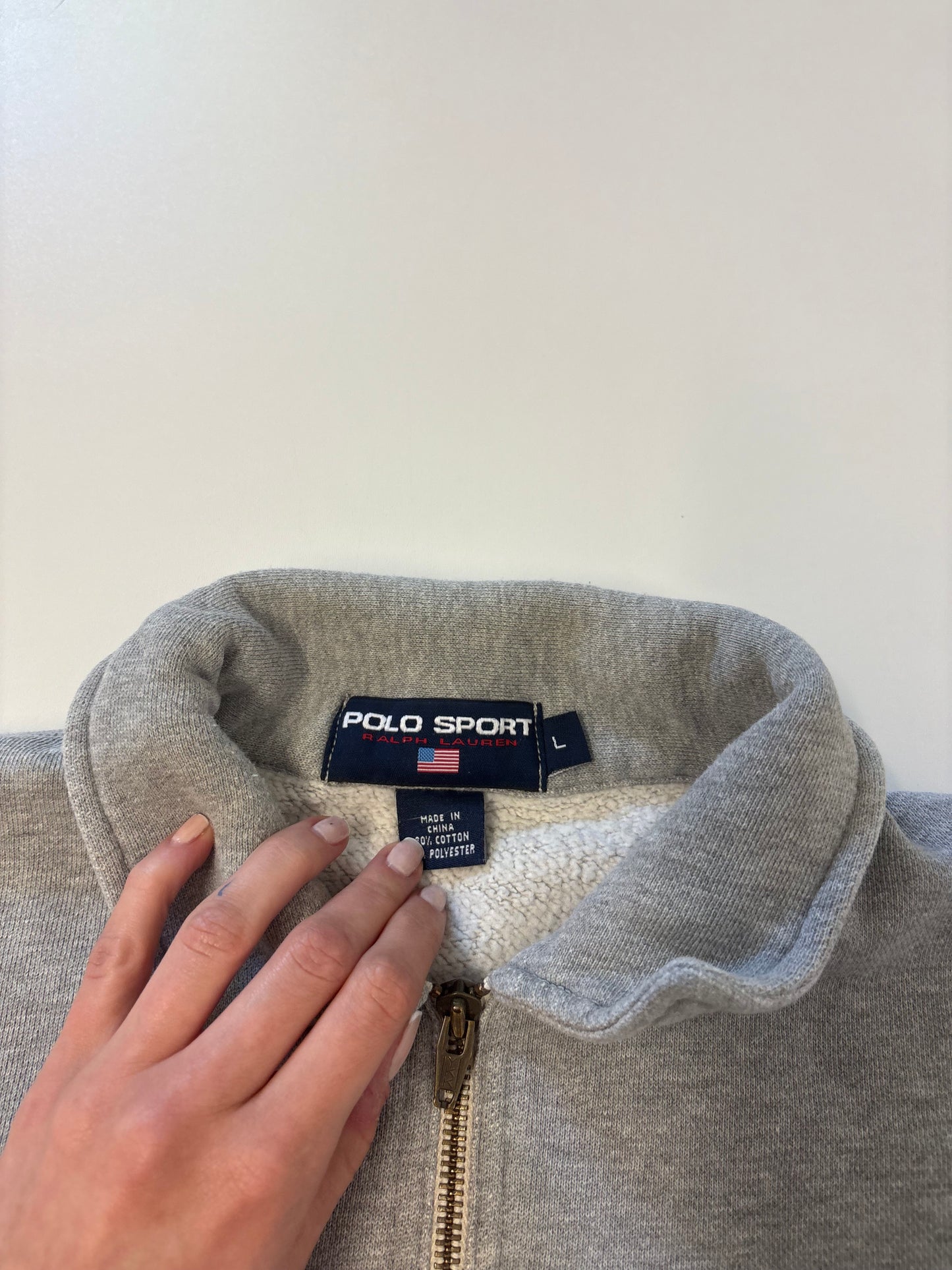 Polo Ralph Lauren Vintage Pullover Sport kids L fit S 7277