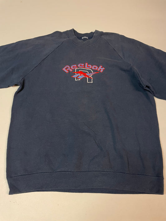 Reebok Vintage Sweatshirt Gestickt M 5894