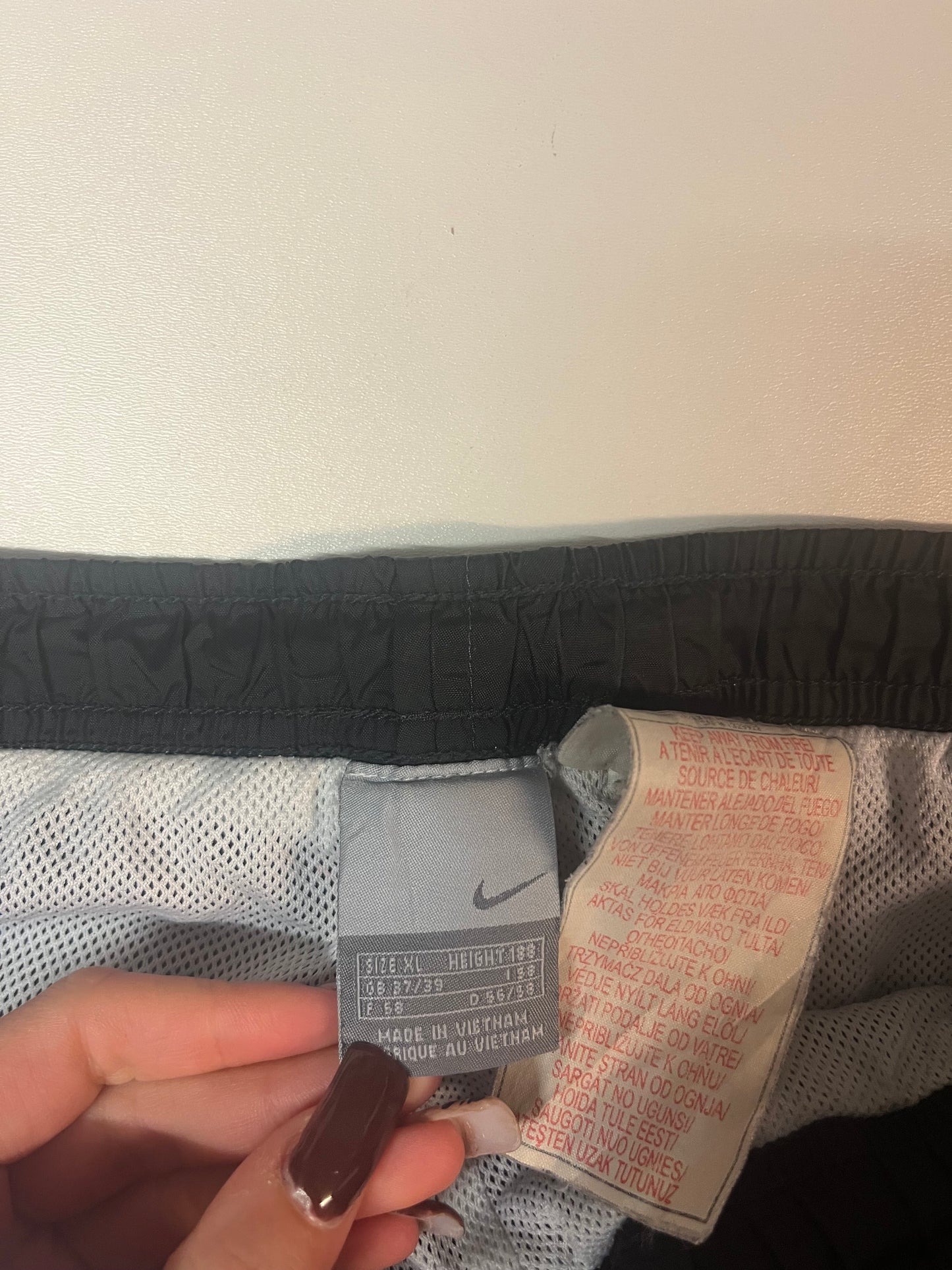 Vintage Nike Trackpants baggy Xl fit L 5668