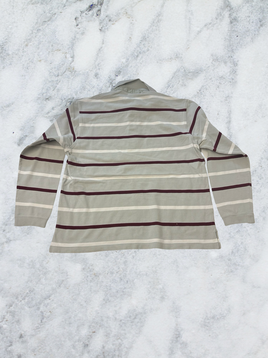 Lacoste Vintage Langarm Rubgy Polo  L 7497