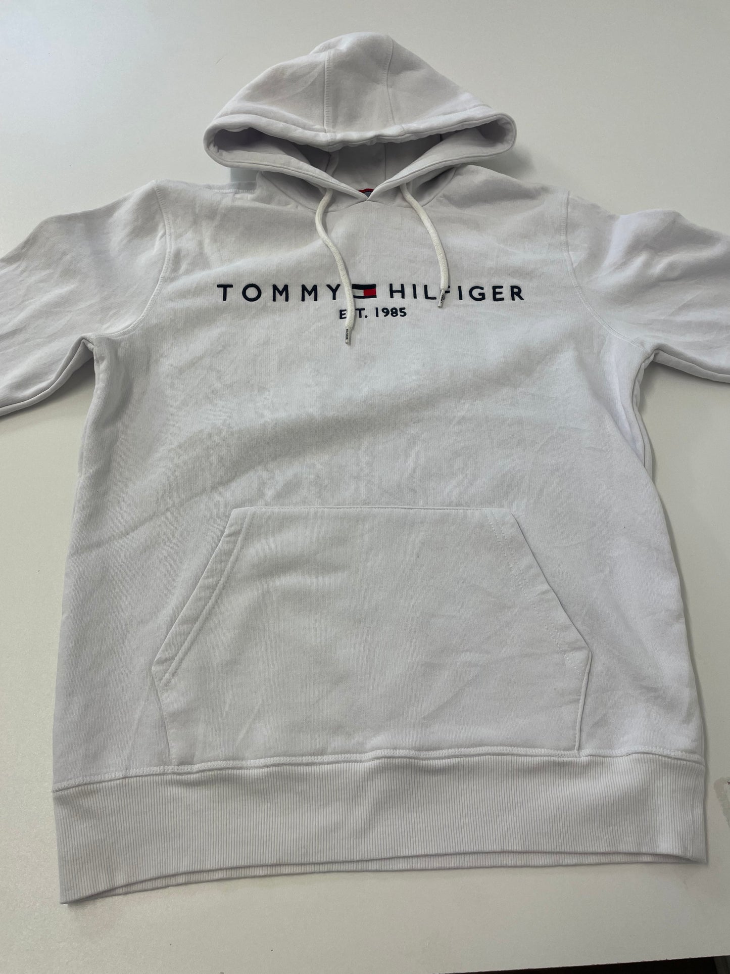 Tommy Hilfiger Vintage Hoodie gestickt L 6606