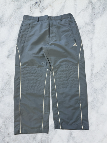Adidas Vintage Trackpants M baggy unten umgenäht 6811