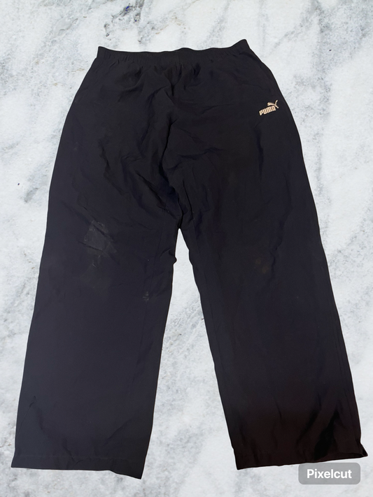 Vintage Puma Trackpants baggy Band fehlt XL fit L 5303