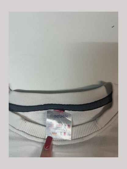 Vintage Reebok Sweater M fit L - XL viele kleine Flecken 4562