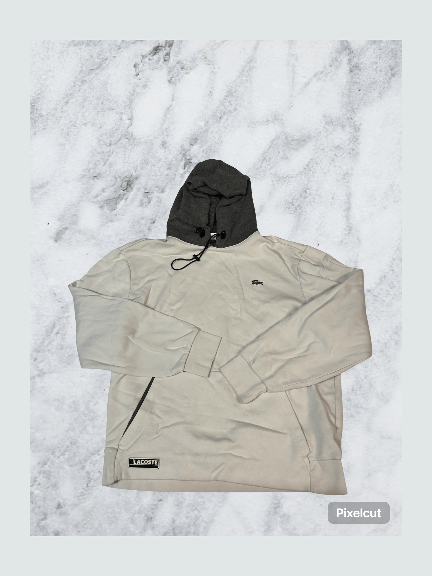 Vintage Lacoste Hoodie L fit S 6106