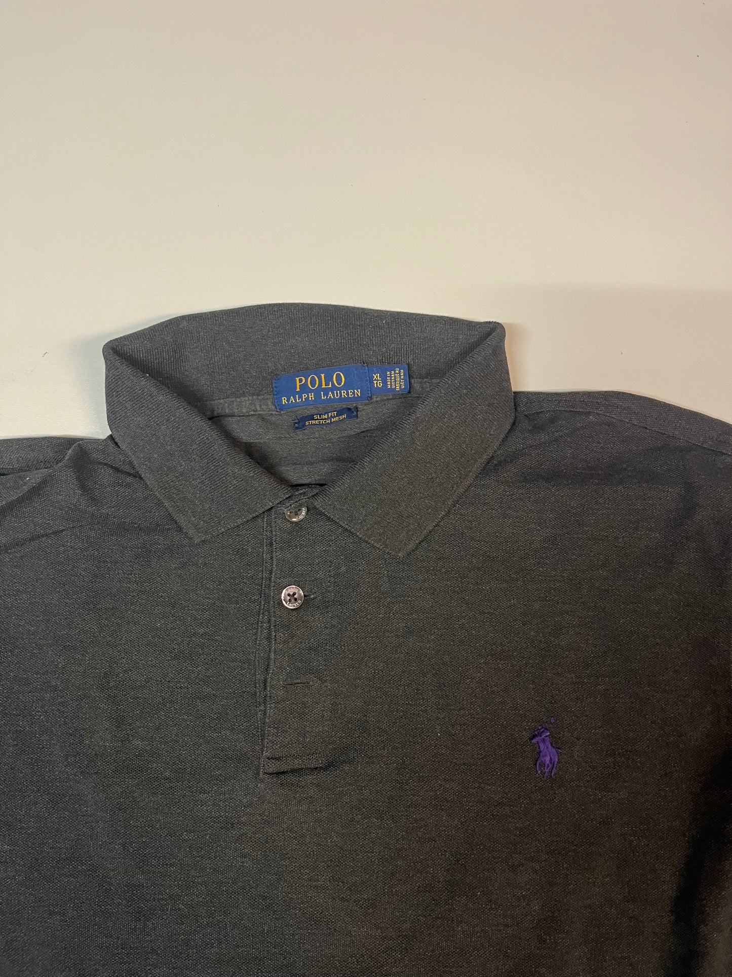 Polo Ralph Lauren Vintage Poloshirt Langarm Xl 5172