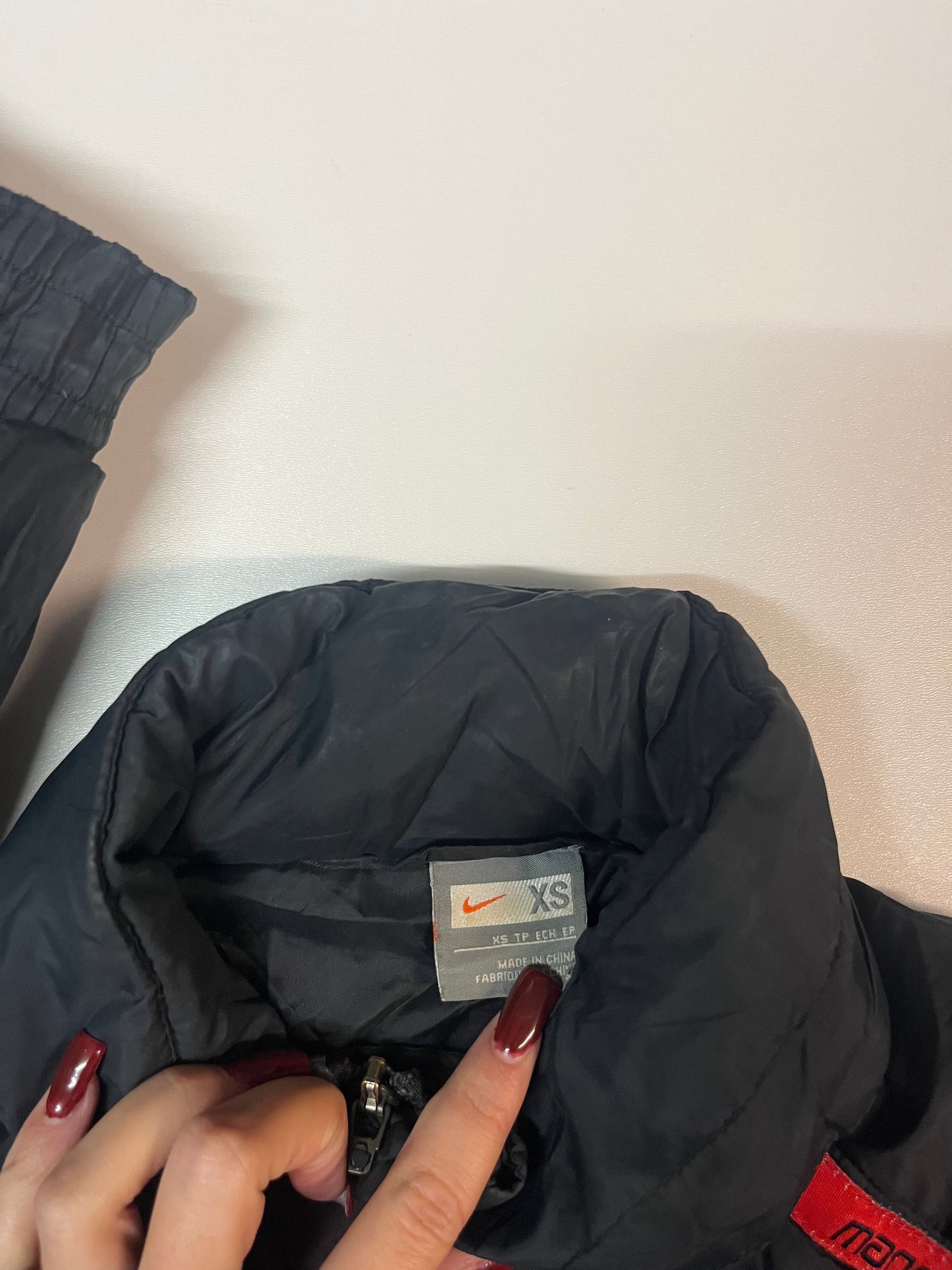 Vintage Nike X Manchester Winterjacke XS fit L 4996