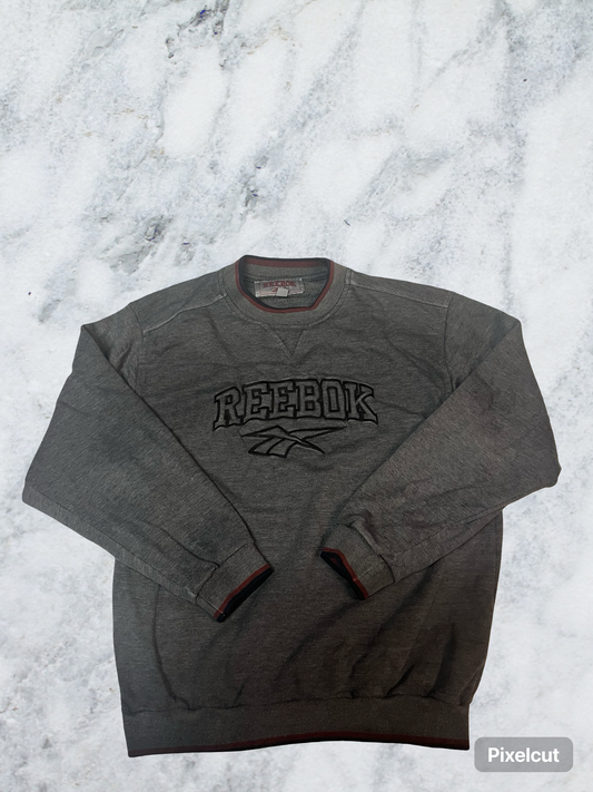 Vintage Reebok Sweatshirt XL fit S gesticktes Logo 5727
