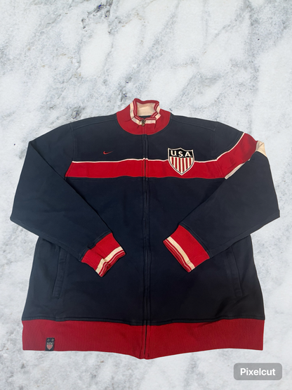 Vintage Nike USA Sweatjacke XL 5766