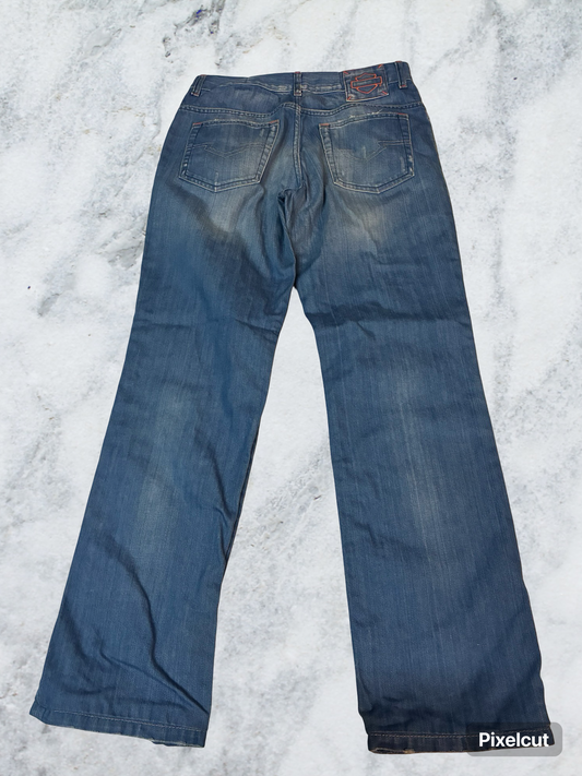 Vintage Harley Davidson Jeans 34 fit M 6275