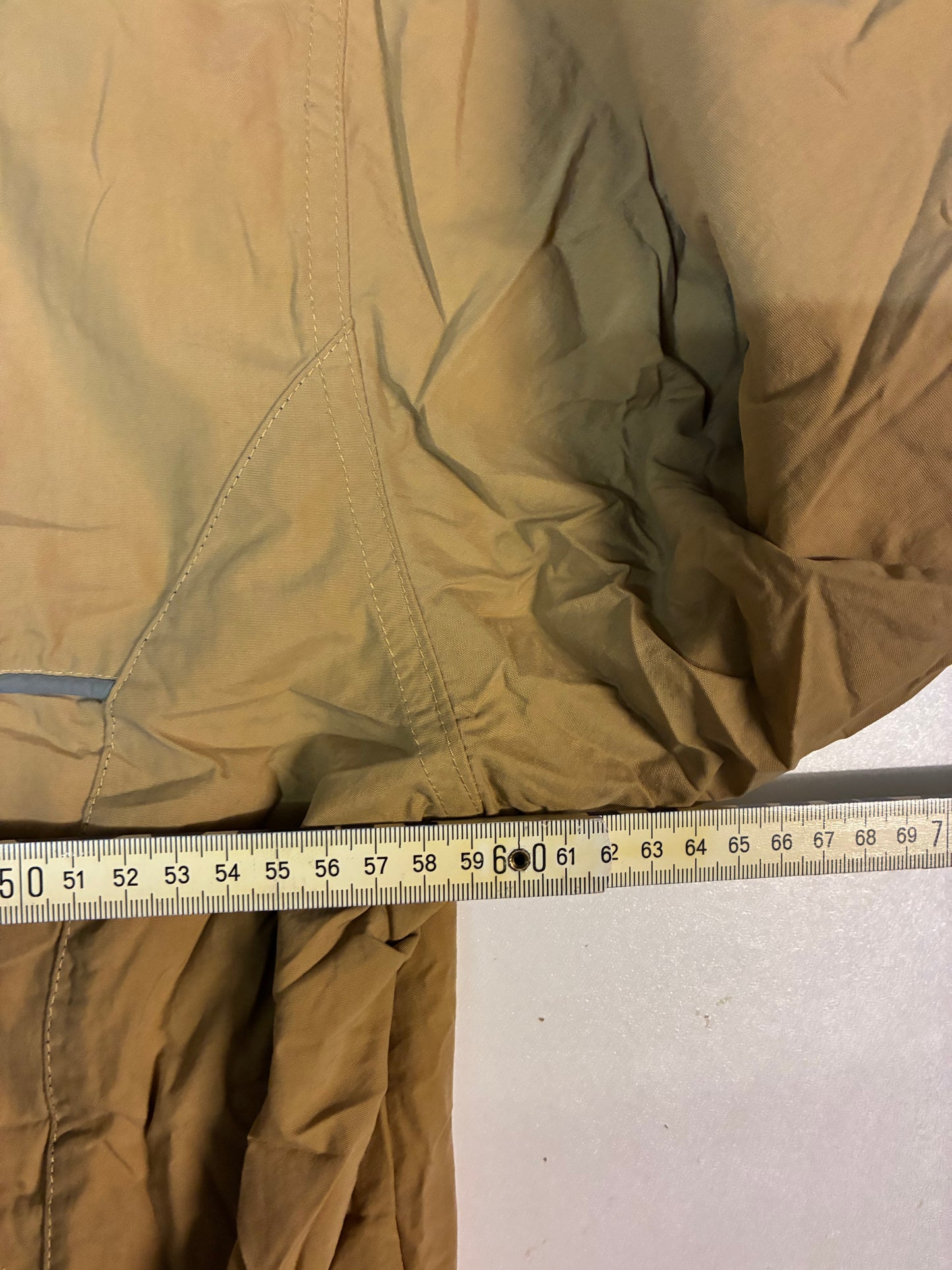 Vintage Reebok Sweatshirt aus Regenjacken Stoff S fit M 5930