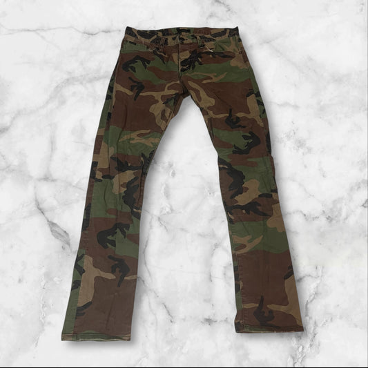 Polo Ralph Lauren Vintage Jeans Cargo Muster W32 L32 3479