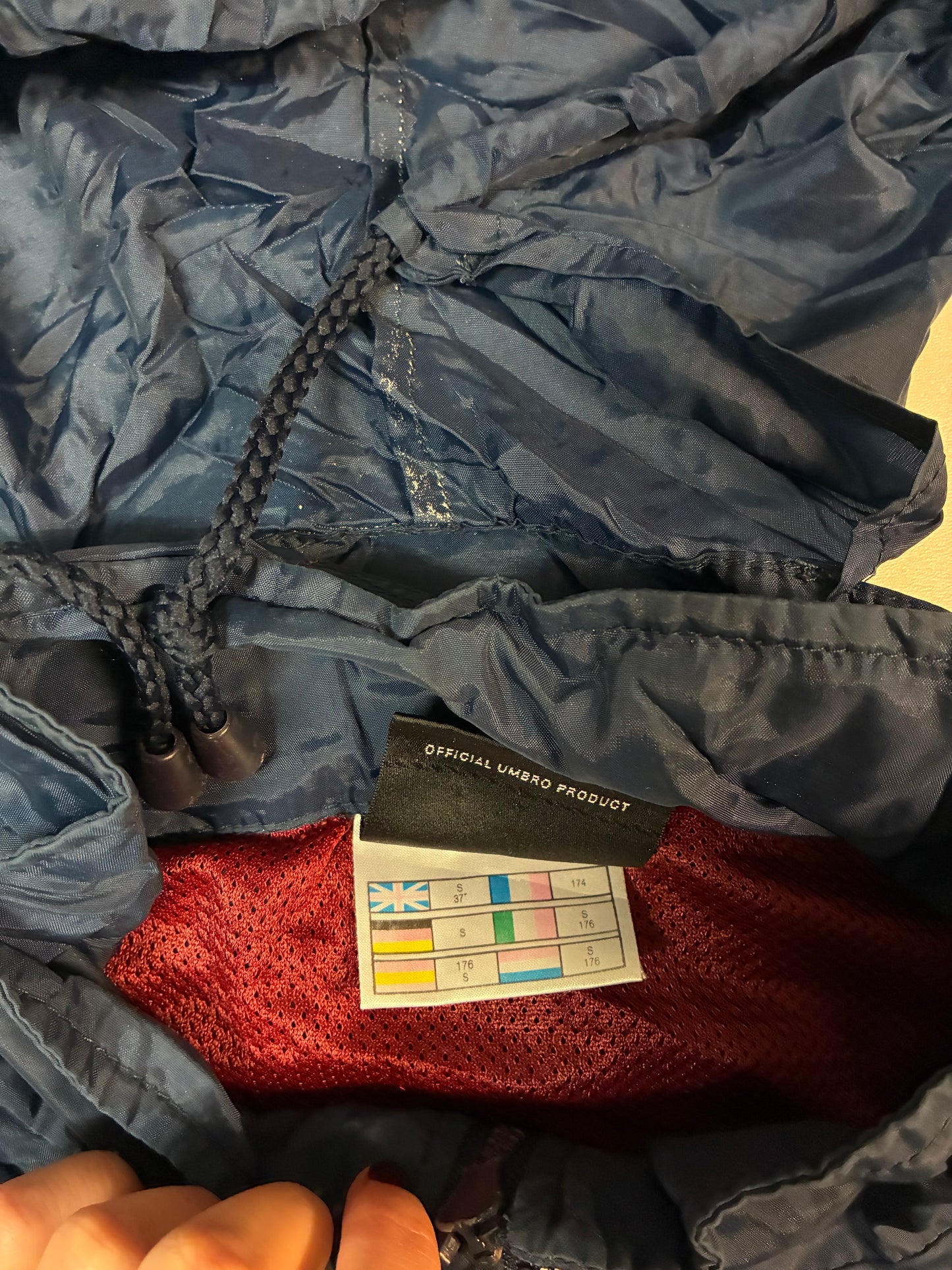 Vintage Umbro Regenjacke S fit M - L 5917