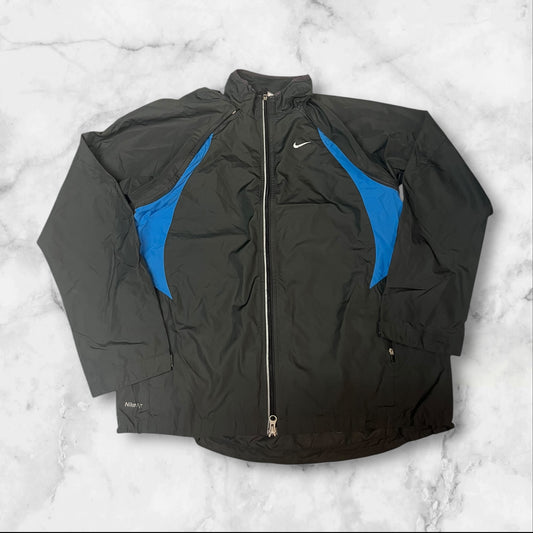 Vintage Nike Laufjacke 2 in 1 abnehmbare Ärmel L 4386