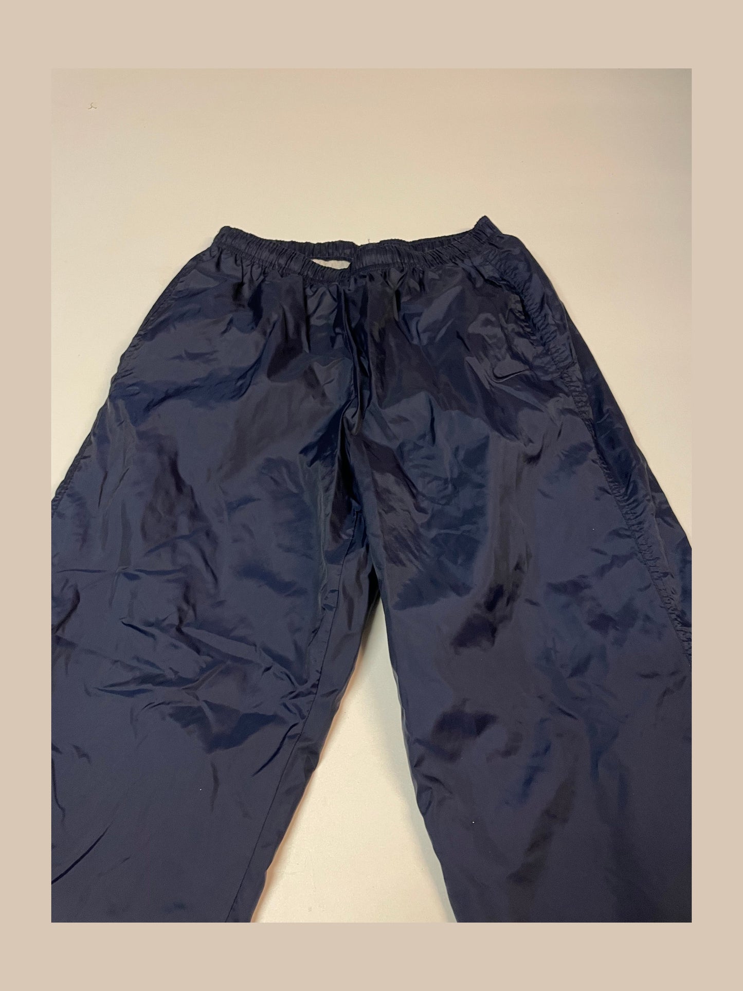 Nike Vintage Trackpants Navy M 6222