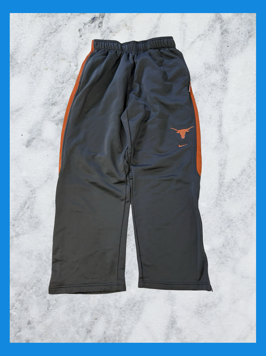 Nike Vintage Trackpants L baggy grau orange 7268