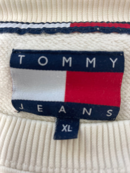 Tommy Hilfiger Vintage Sweatshirt gestickt XL 6601