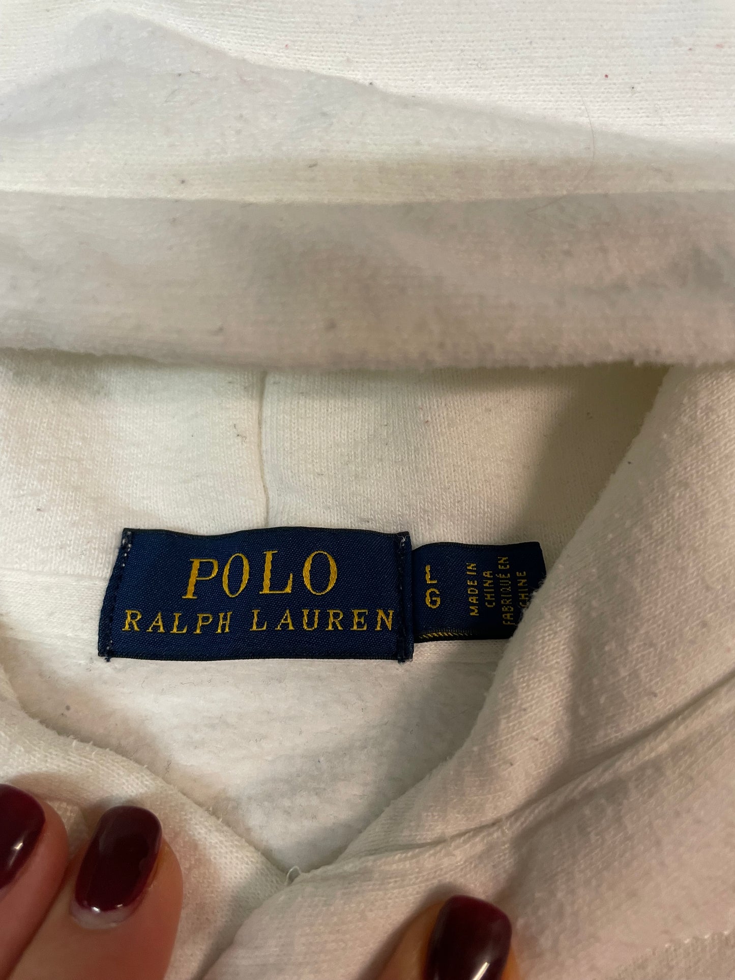 Ralph Lauren Vintage Hoodie Damen L 6042