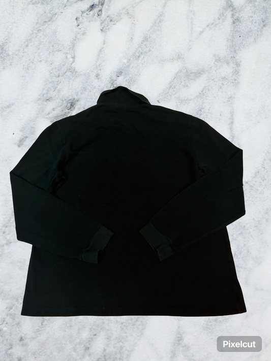 Vintage Lacoste Polo Shirt S - M schwarz 6071