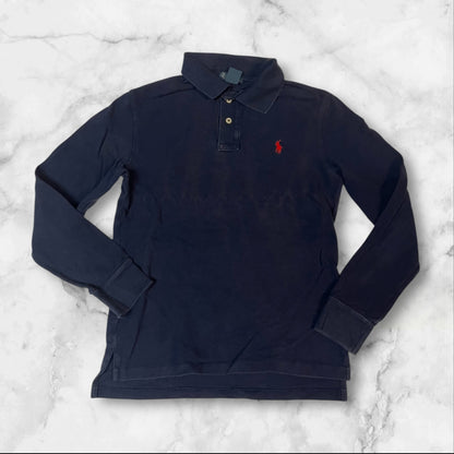 Polo Ralph Lauren Vintage Poloshirt Langarm Kids xl 5171