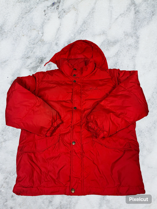 Vintage Fila Winterjacke Ärmel abnehmbar XL fit XXL 6321